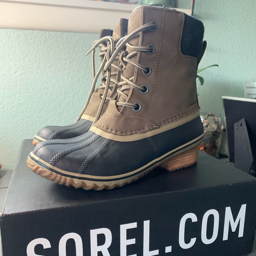 SOREL Women's Slimpack Lace II Boot Waterproof Winter Boots